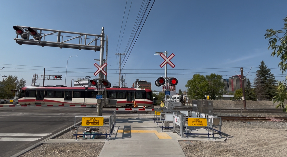 58 Avenue S.E. crossing