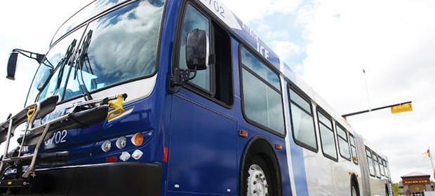 Airdrie ICE bus